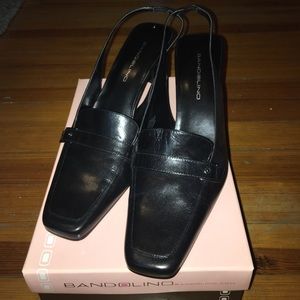 Brand New Bandolino Leather Sling Back Heels